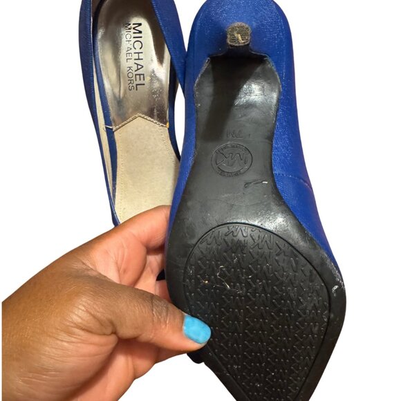 Michael Kors Size 7 Blue - Picture 4 of 5